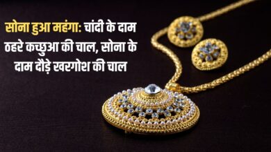 Gold became expensive: Silver prices remained at the pace of a tortoise, while gold prices ran at the pace of a rabbit